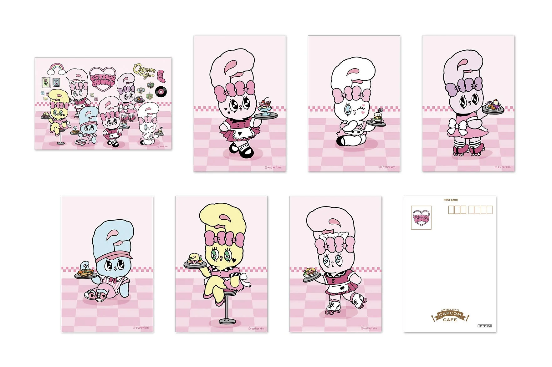 ESTHER BUNNYコラボポストカード