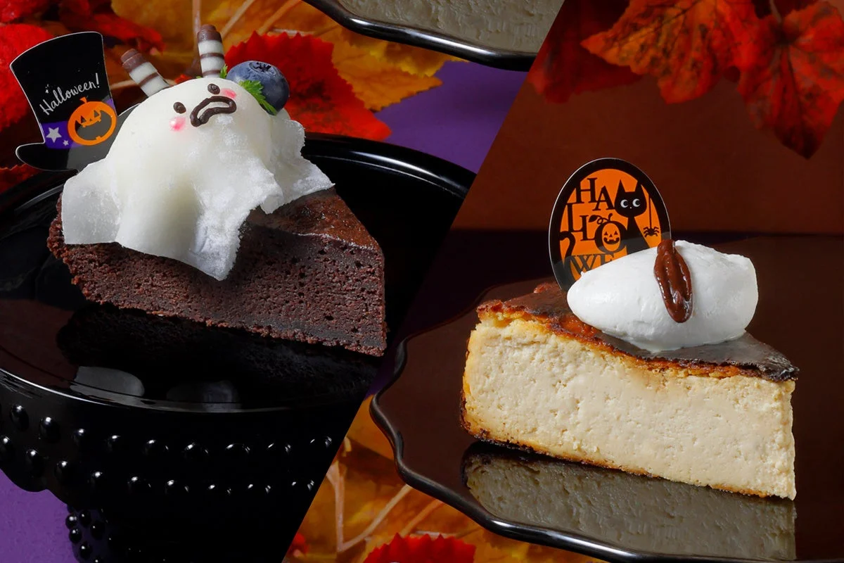 ハロウィーンケーキのアップ