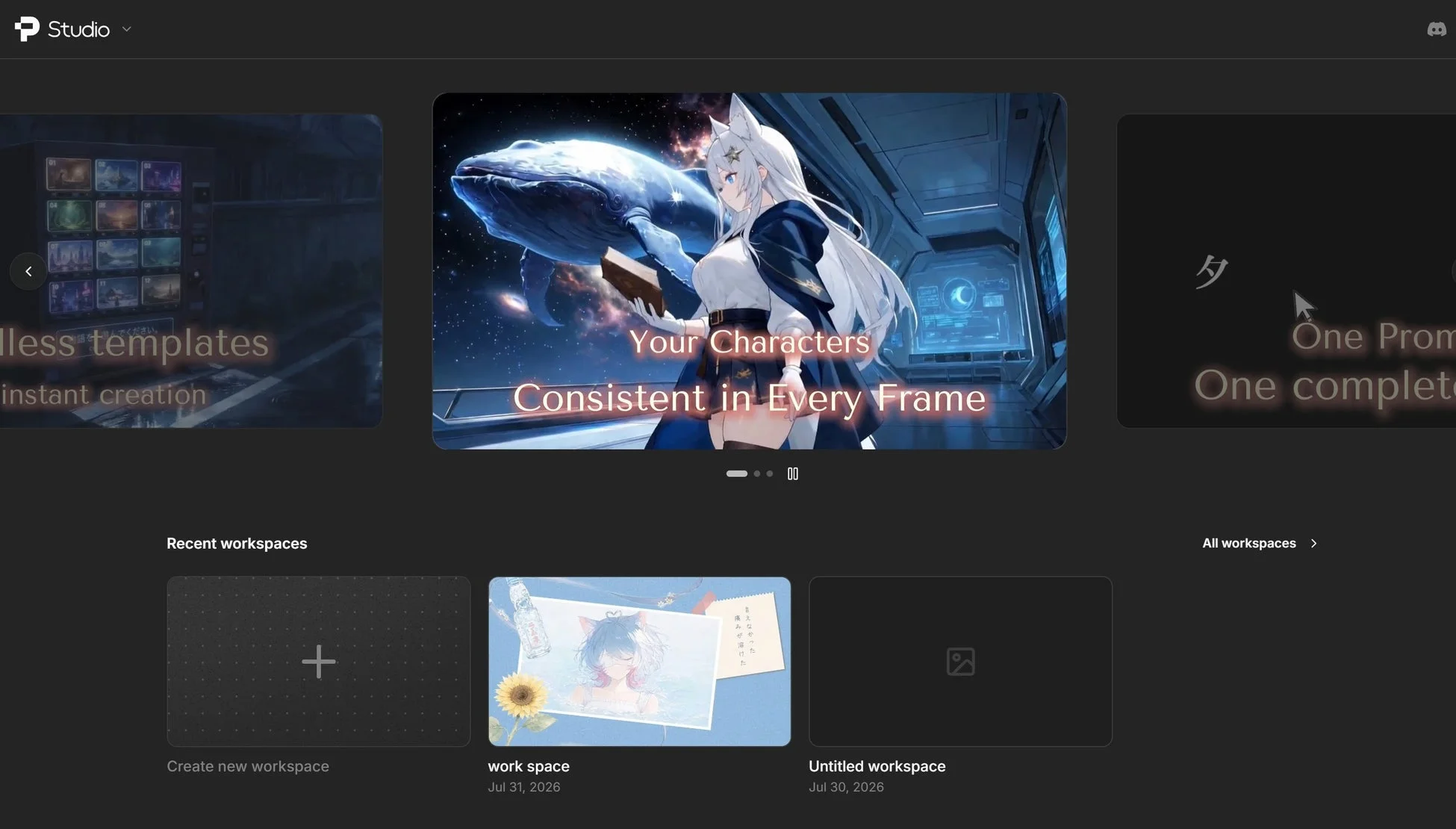 PixAI Studio UI