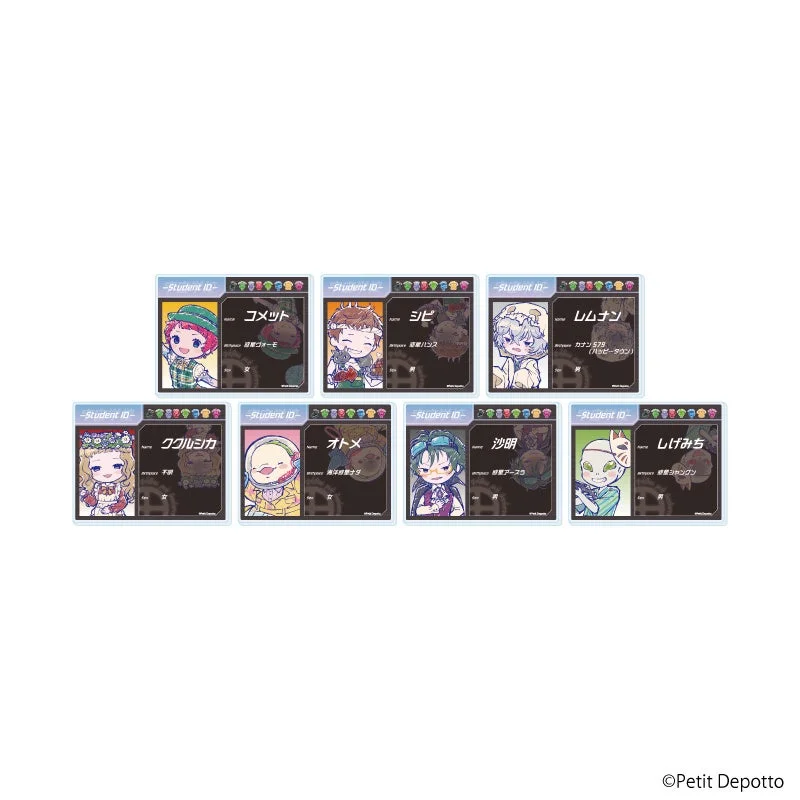 アクリルカード7種セット(コメットたち)