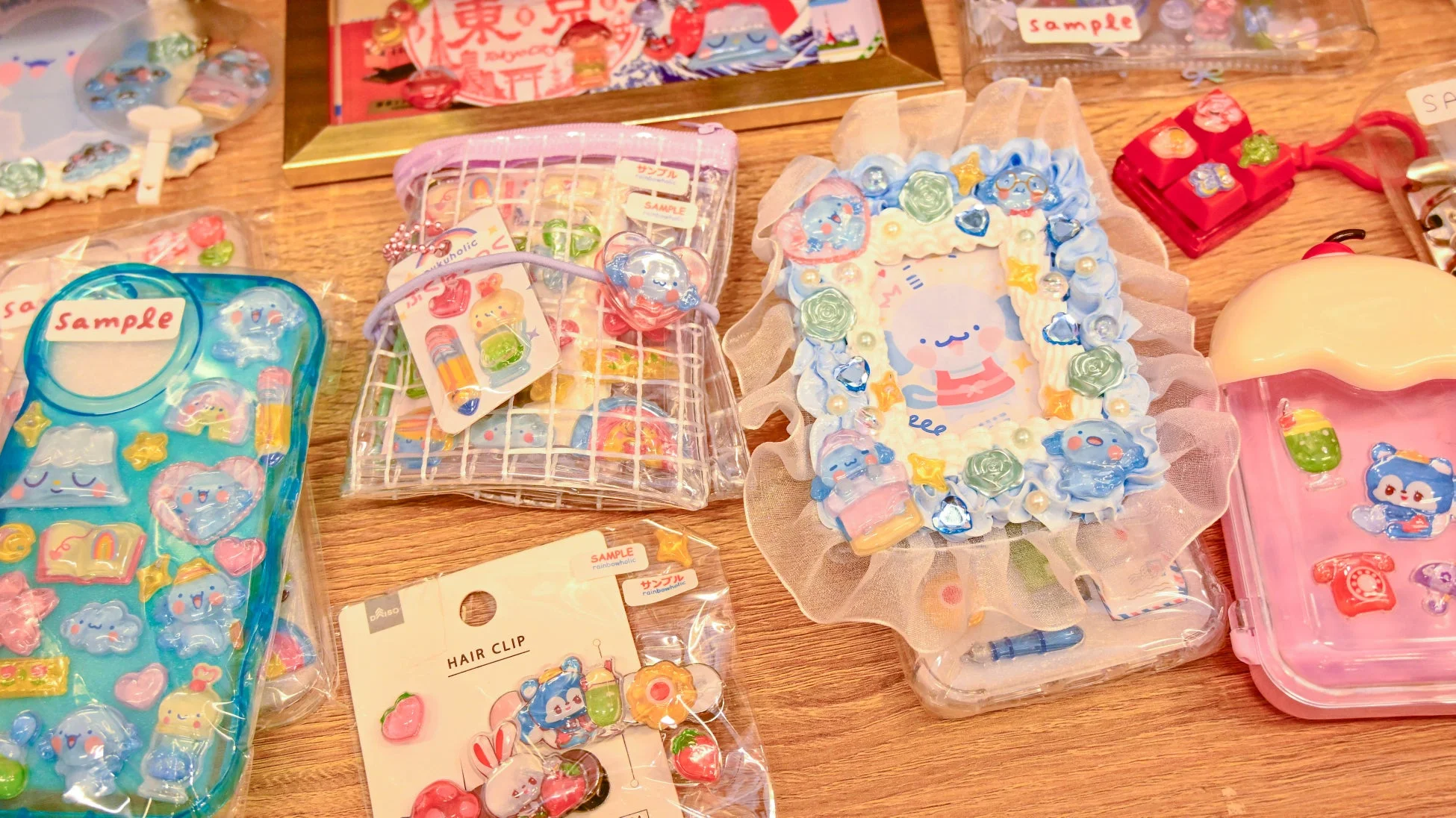 ぷくほりっくシールとおちゃめフレンズコラボ