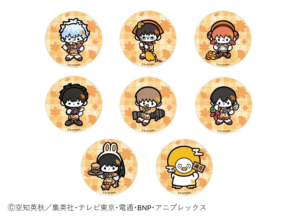 トレーディング缶バッジ 秋色茶房ミニキャラver