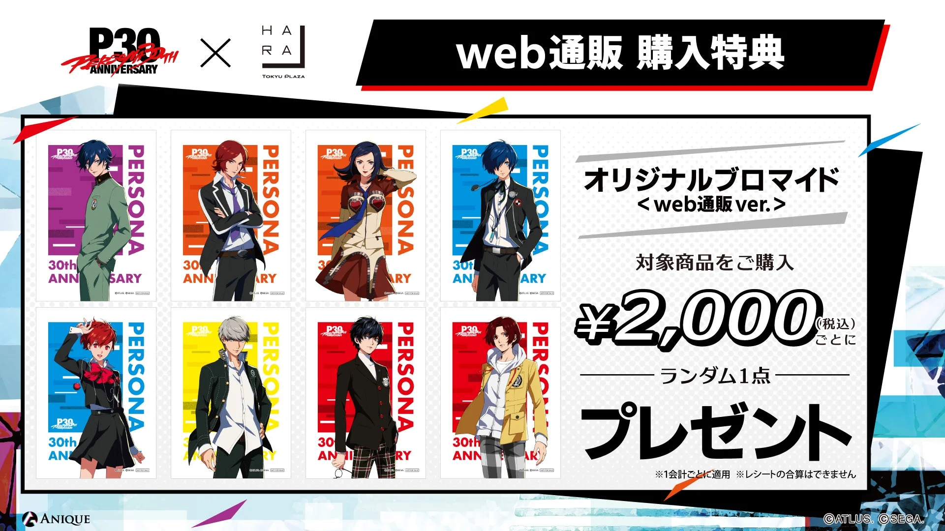 web通販購入特典ブロマイド
