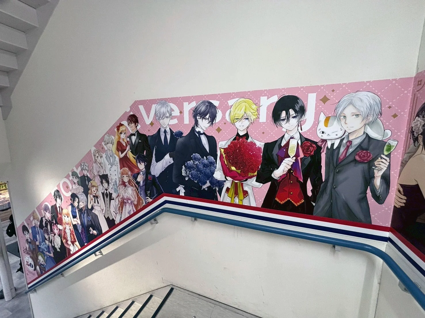 アニメイト池袋本店 階段広告4