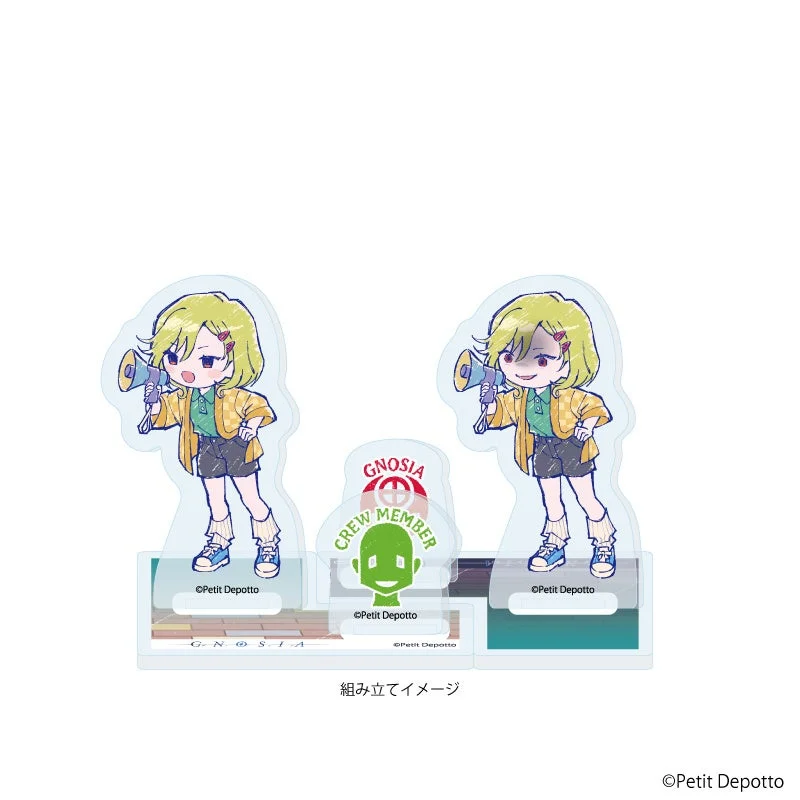 アクリルスタンドプレート(クルーメンバー)