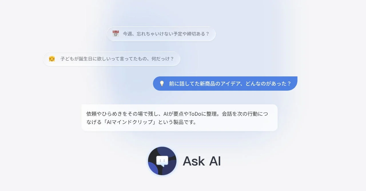 Ask AIで質問