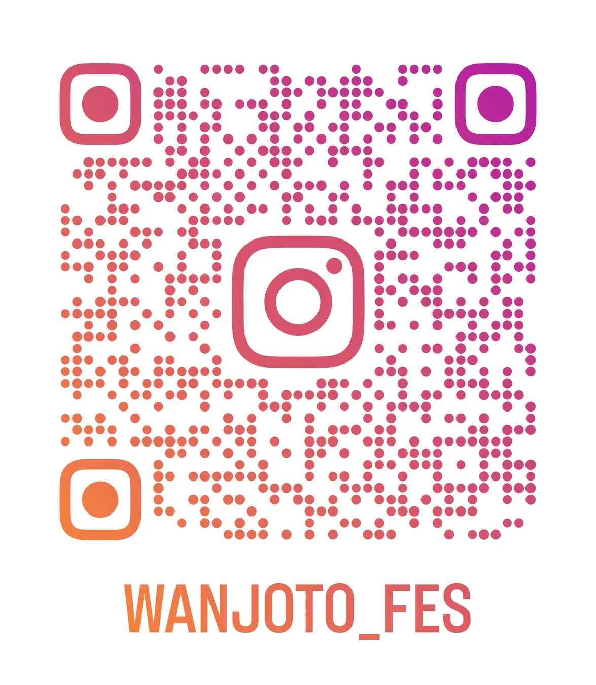 WHATAWONのInstagramアカウントのQRコード