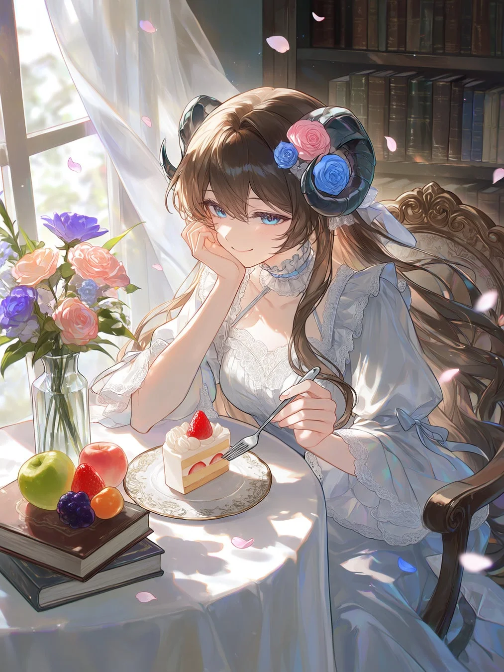 Mio.2 生成例:窓辺の少女