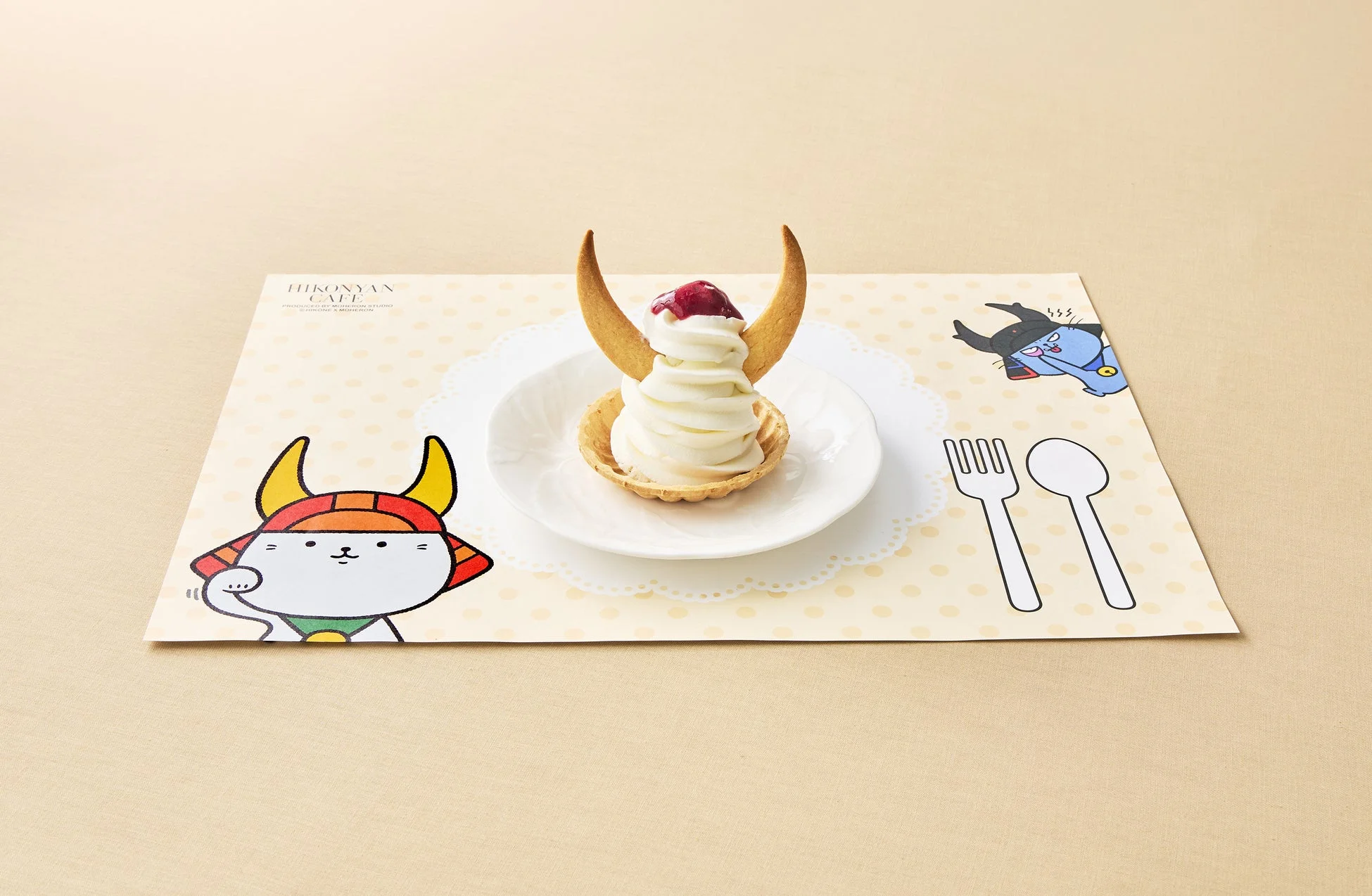 ひこにゃんカフェのデザート