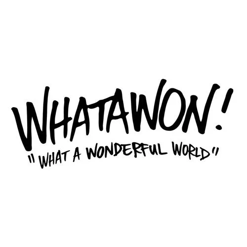 WHATAWONのロゴデザイン