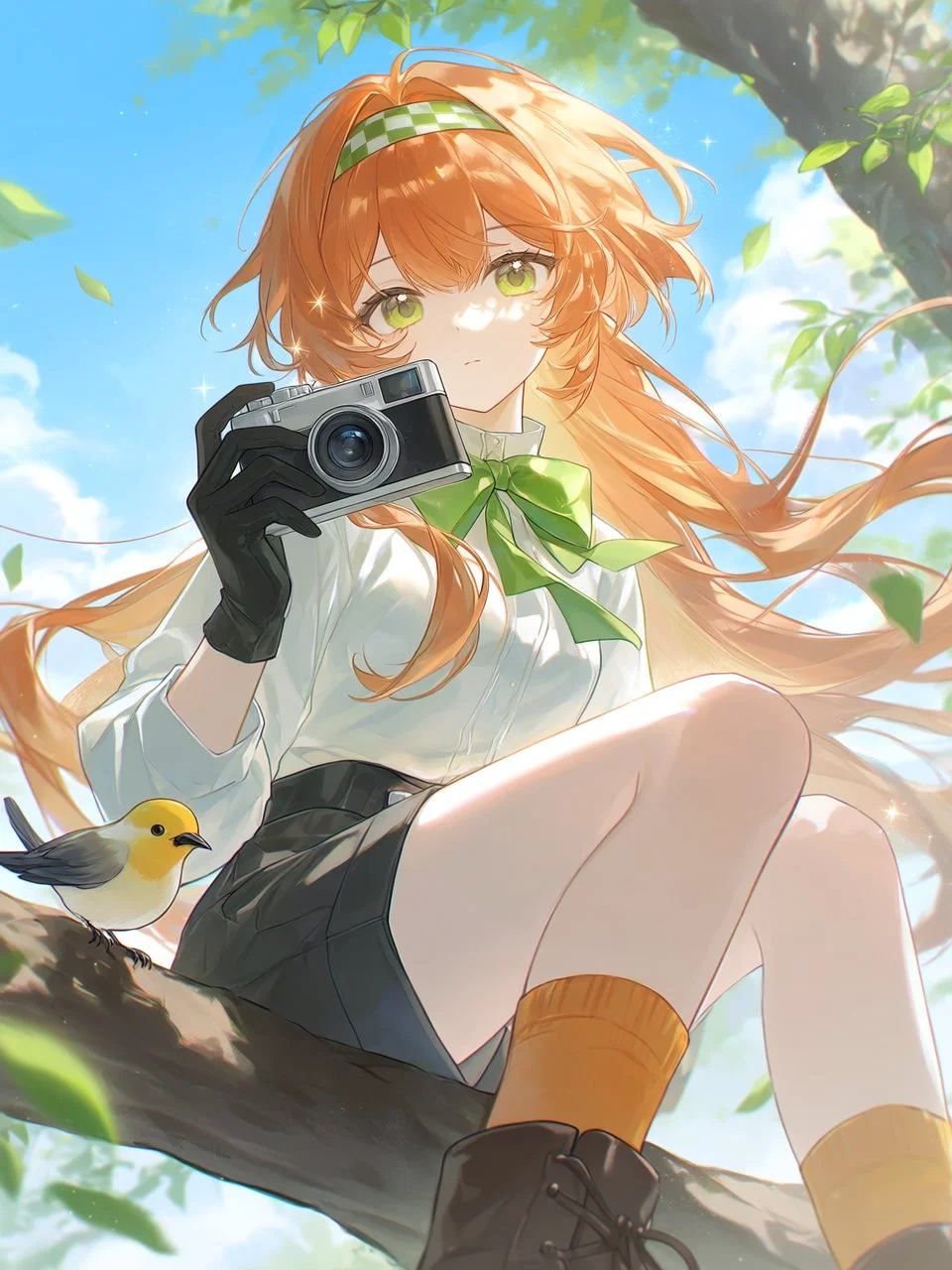 Mio.2 生成例:カメラと少女