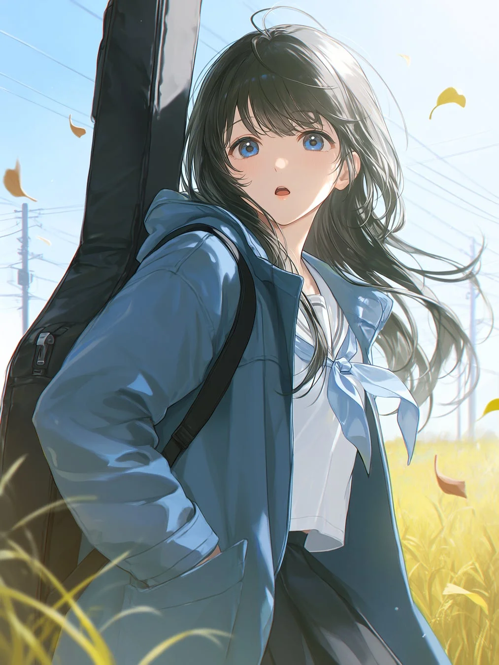 Mio.2 生成例:草原の少女